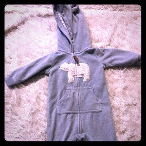 Cute boys fleece one piece